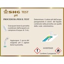 Shg Test PH Acidità  e Alcalinità  per acqua dolce 40 misurazioni