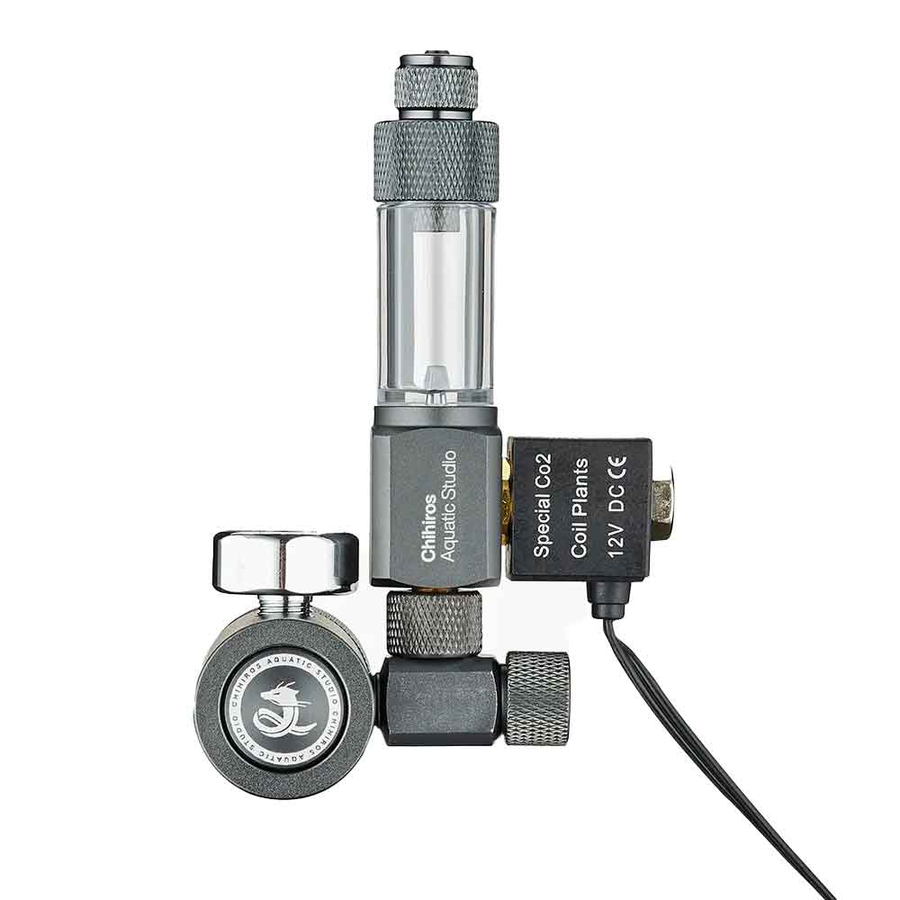 Chihiros CO2 Regulator Mate Regolatore di pressione con contabolle