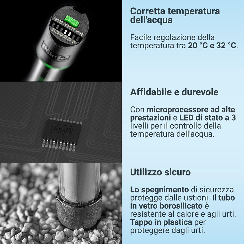 Tetra HT 50 Electronic Heater Riscaldatore elettronico 50W