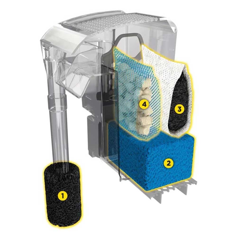 Askoll Fluval Aqua Clear 30 Filtro appeso per acquario fino a 38-114 litri