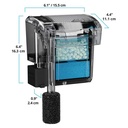 Askoll Fluval Aqua Clear 30 Filtro appeso per acquario fino a 38-114 litri