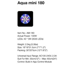 Micmol Aqua Mini 180 Lampada Led Marina 100W