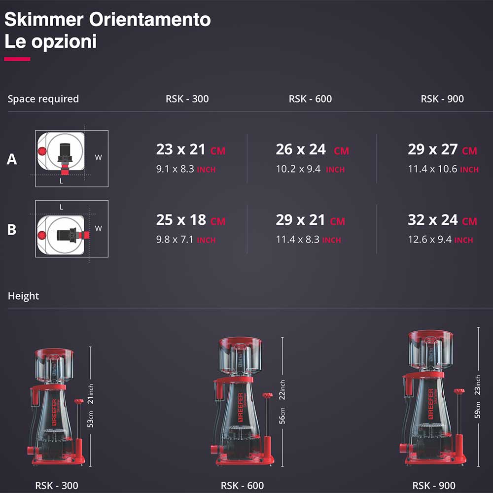 Red Sea Schiumatoio Reefer Skimmer 900 DC