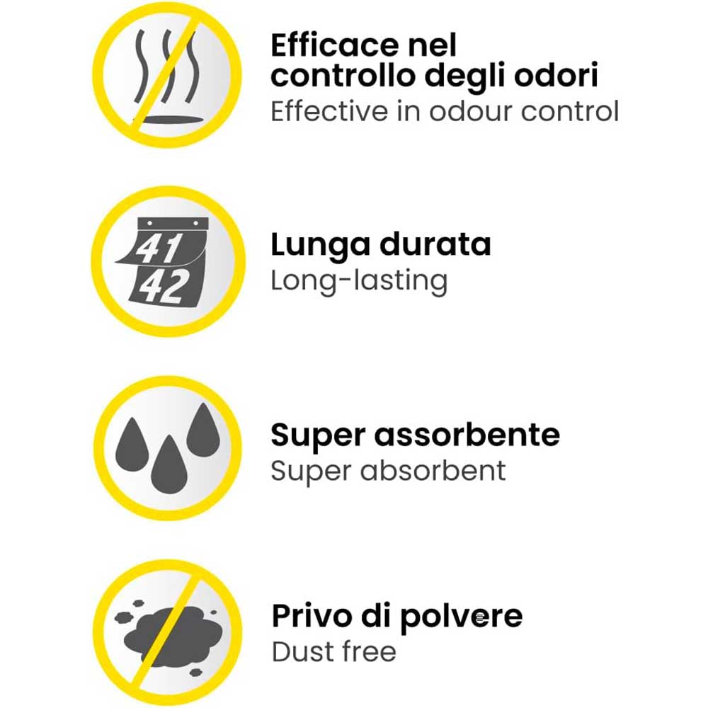 Croci Easy Clean Lettiera Igenica per Gatti 3,6Lt