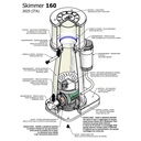 Ultra Reef Schiumatoio Akula UKSI-160 Wi-fi (DC) per vasche da 400 a 700 L NEW 2025