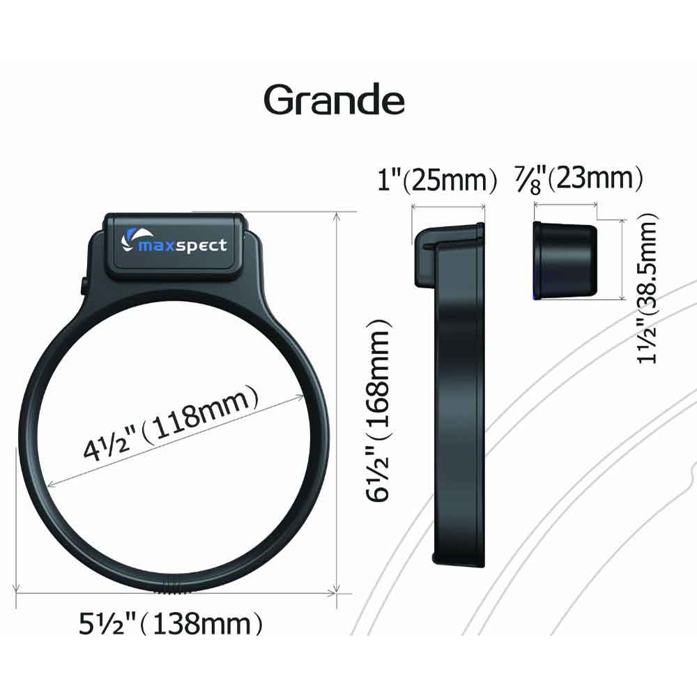 Maxspect Pastel Reef Magnifier L Lente Ingrandimento Magnetica per osservazione/fotografia coralli