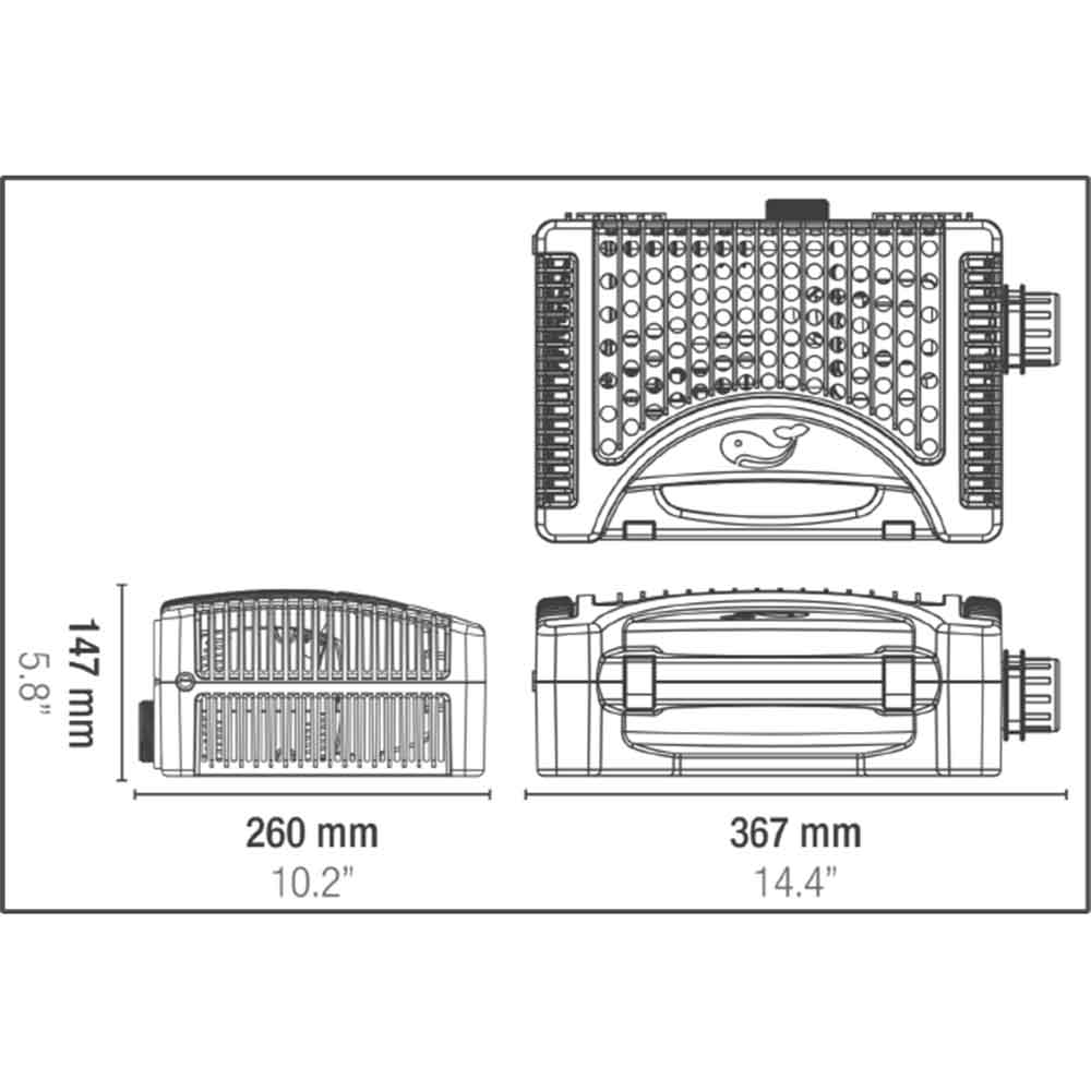 Sicce Pompa EKO Power 10.0 9100 L/h per Laghetto