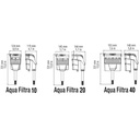 Sicce Aqua Filtra 40 Filtro esterno appeso a zainetto fino a 150 litri