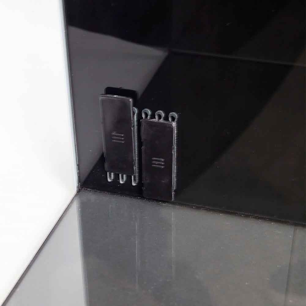 Aqpet Aqua 60 Rear Nero Acquario 60x30x30