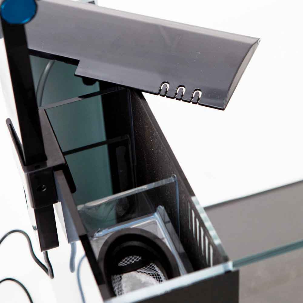 Aqpet Aqua 60 Rear Nero Acquario 60x30x30
