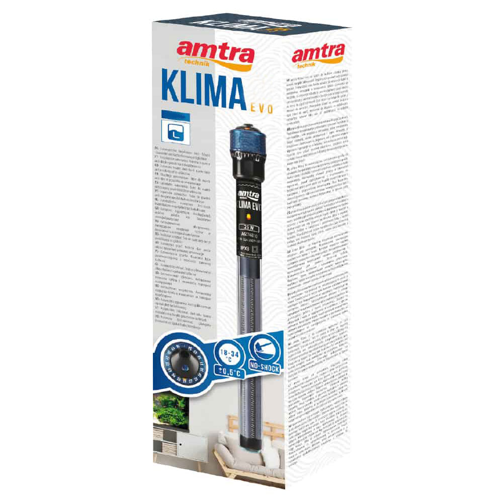 Amtra Acquario V2 60 Led Combi con Filtering Box e Riscaldatore Nero 65lt 60x30x42h cm