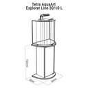 Tetra Mobile Supporto Aquaart Explorer 30/60 Litri bianco 36,2x54,4x73,2h cm