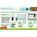 Zolux Acquario Initio 40 Bianco 40x22x28h cm