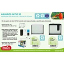 Zolux Acquario Initio 30 Bianco 24 Lt 40x22x28h cm
