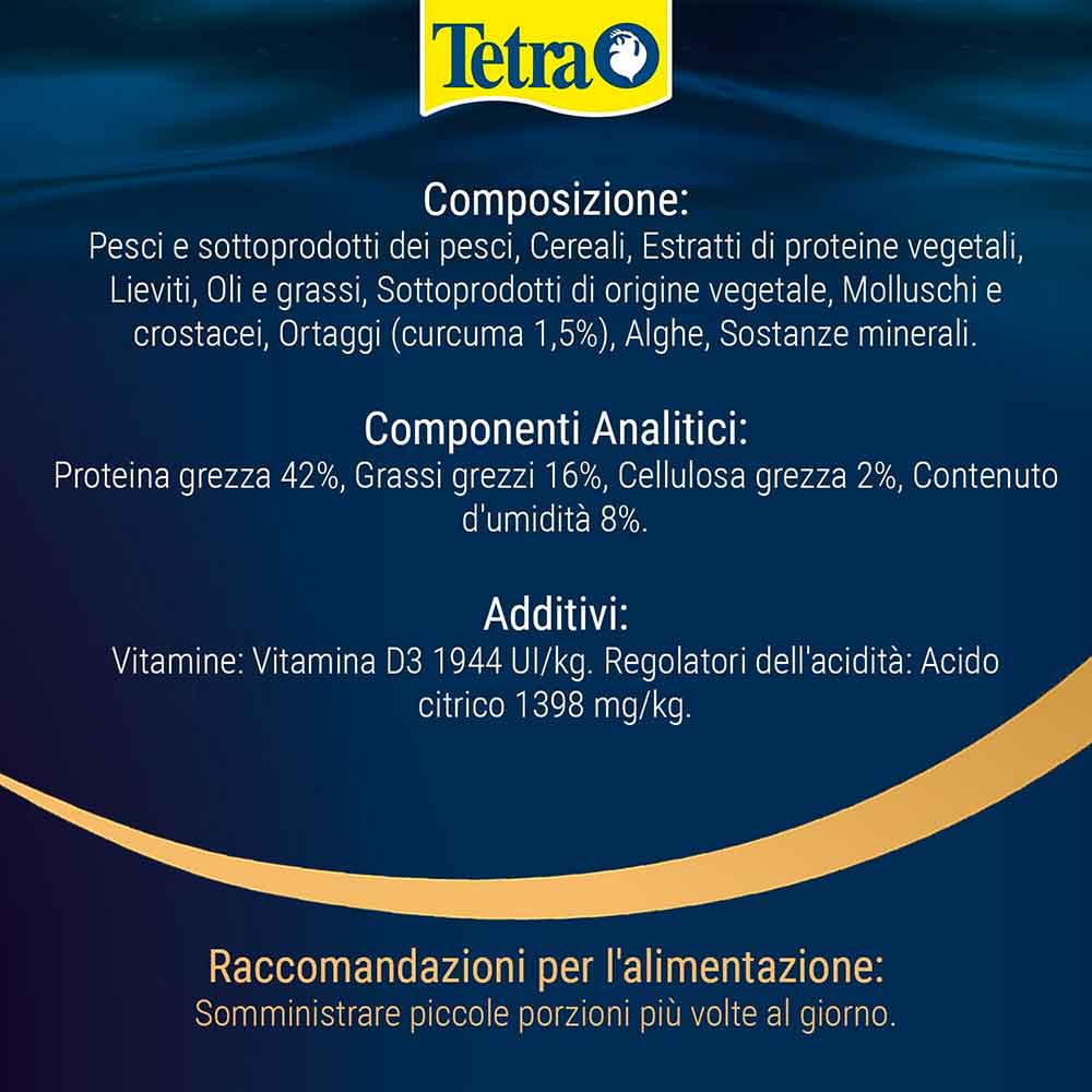 Tetra Pro Fertility Multi Crisps Mangime Premium con curcuma favorire il successo riproduttivo 100ml