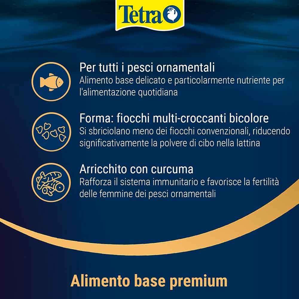Tetra Pro Fertility Multi Crisps Mangime Premium con curcuma favorire il successo riproduttivo 500ml