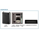 Blu Bios Sirius Acquario completo 48x22x29h cm 29 Litri Nero