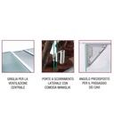 Blu Bios Terrario Paludario Togo 60x30x40h cm