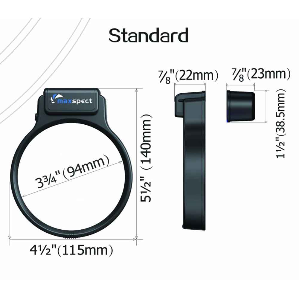 Maxspect Pastel Reef Magnifier M Lente Ingrandimento Magnetica per osservazione/fotografia coralli 11,5cm