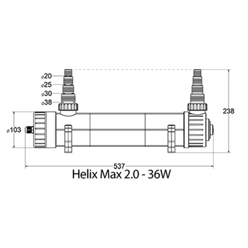 AQUAMEDIC STERILIZZATRICE HELIX 2.0 MAX 36 W