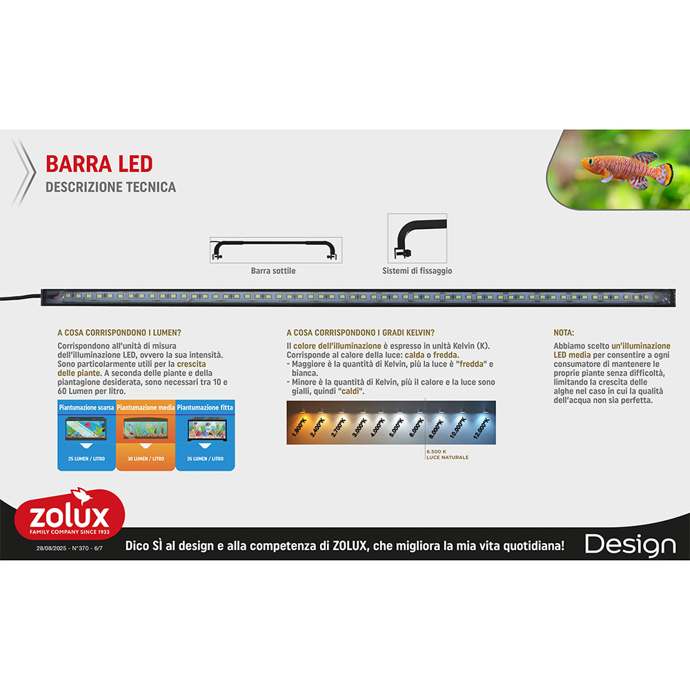 Zolux Maya Acquario con Filtro e Luce Legno/grigio 30Lt 44x26x35h cm