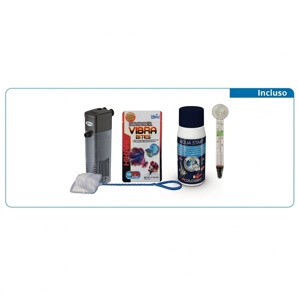 Superfish Start 20 Aquarium Kit Nero Acquario 32x19x30,5cm 16 litri