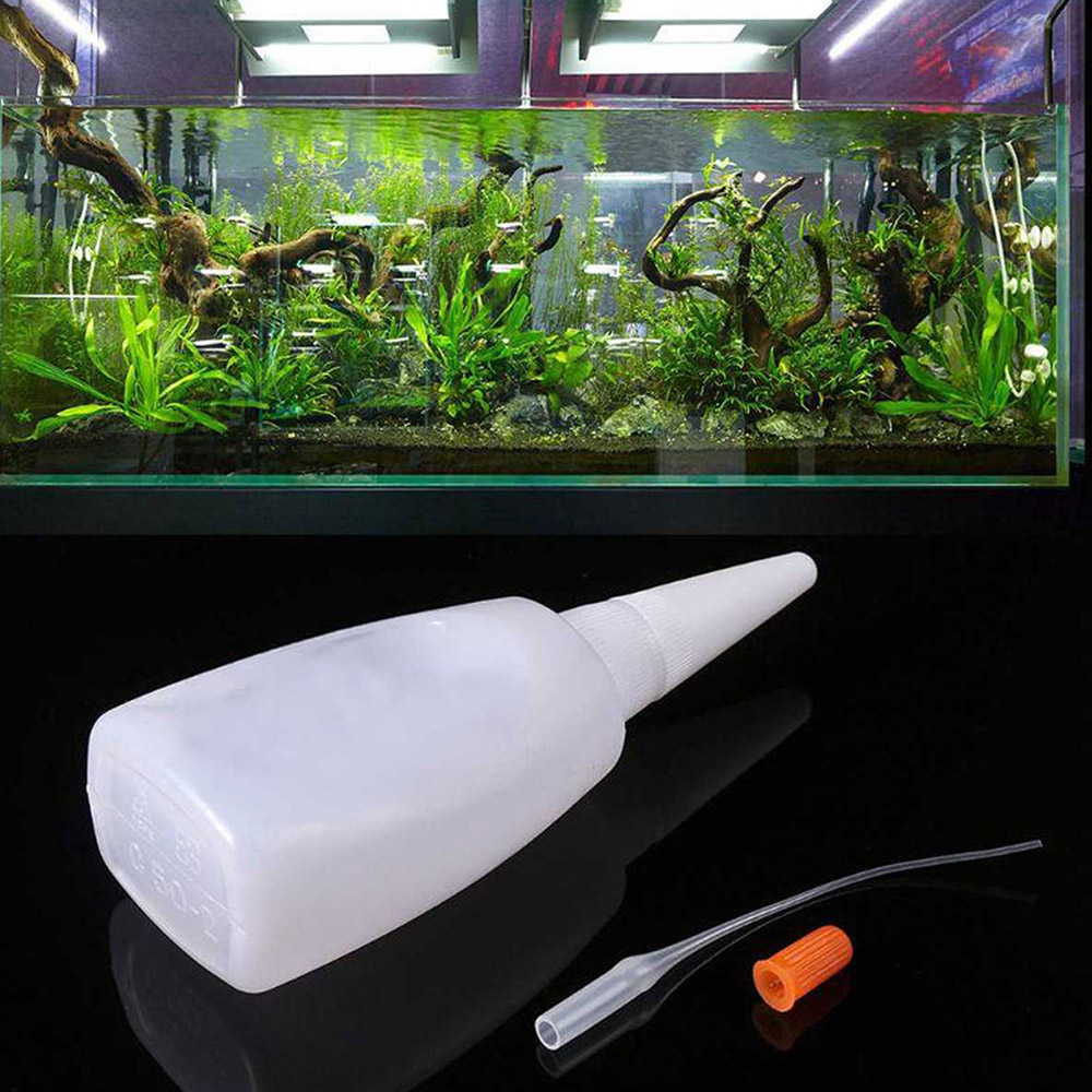 Superfish Aquarium Glue Colla liquida per Aquascaping Piante Legni Rocce 50g