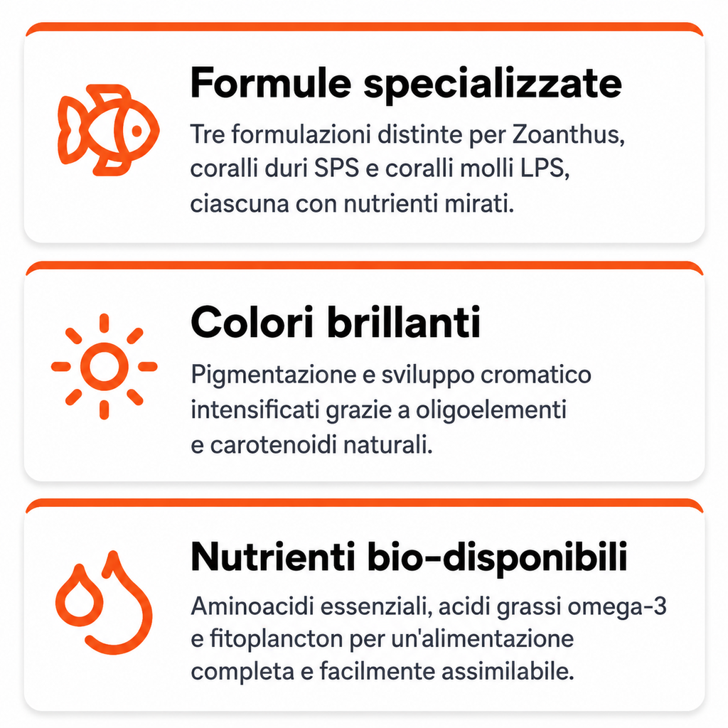 Blue Line SPS Equilibrium Alimento in polvere per Coralli SPS 20g