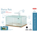 Zolux Betta Rek Acquario per Betta 23,2L Bianco