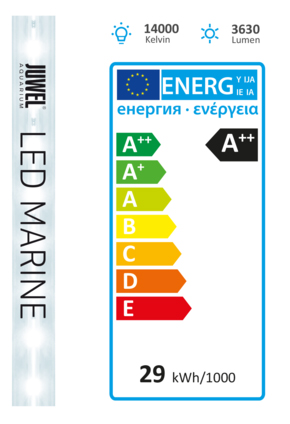 Juwel LED Marine Lampada ricambio Luce bianca chiara per acquari marini 14000K° 1047mm 29w