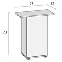 Juwel Supporto Primo 60/70 Led Bianco mis. 61x31x62H cm