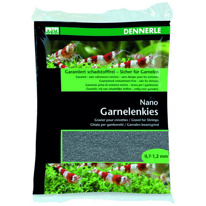 Dennerle Ghiaia Grigia Arkansas per gamberetti 2Kg