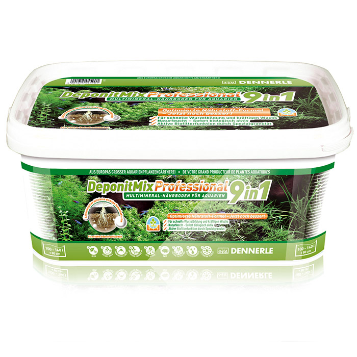 Dennerle Deponit Mix Professional 4.8Kg Fondo fertile per 120Lt