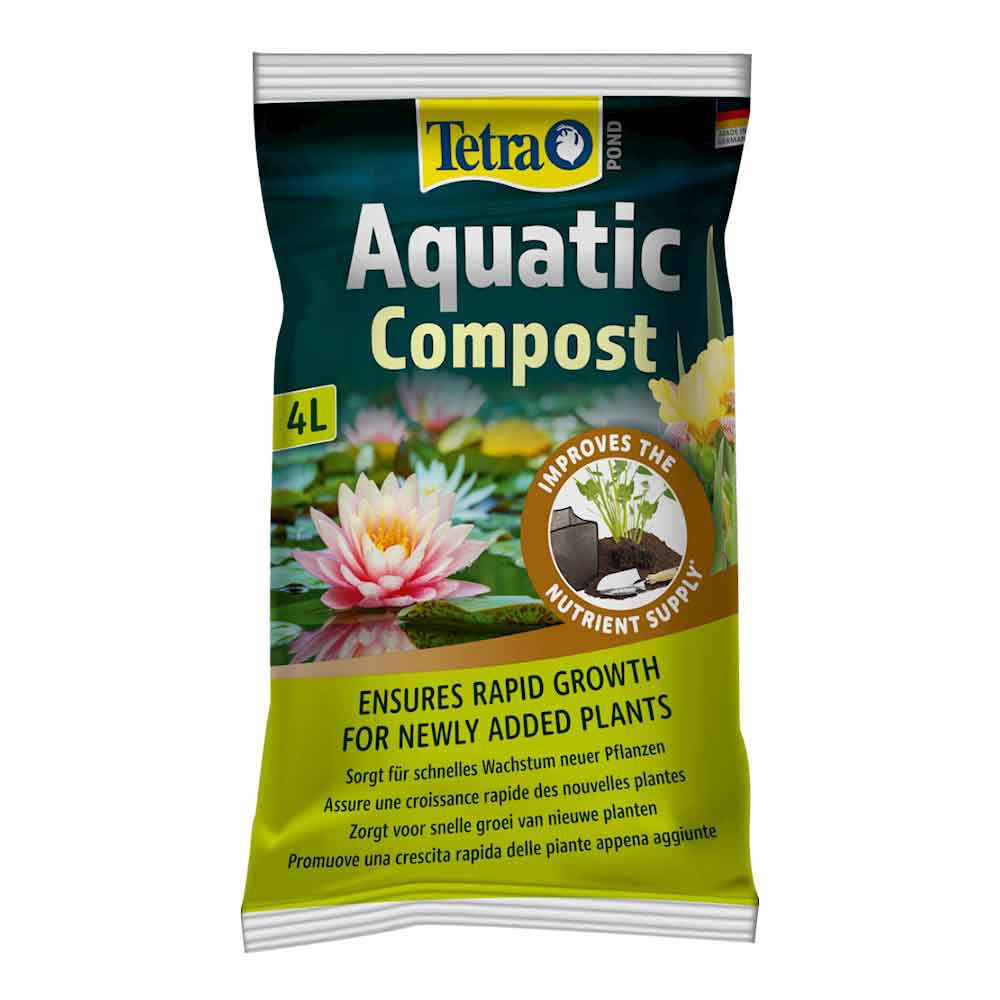 Tetra Pond Aquatic Compost Terriccio per Piante da Laghetto 4Lt