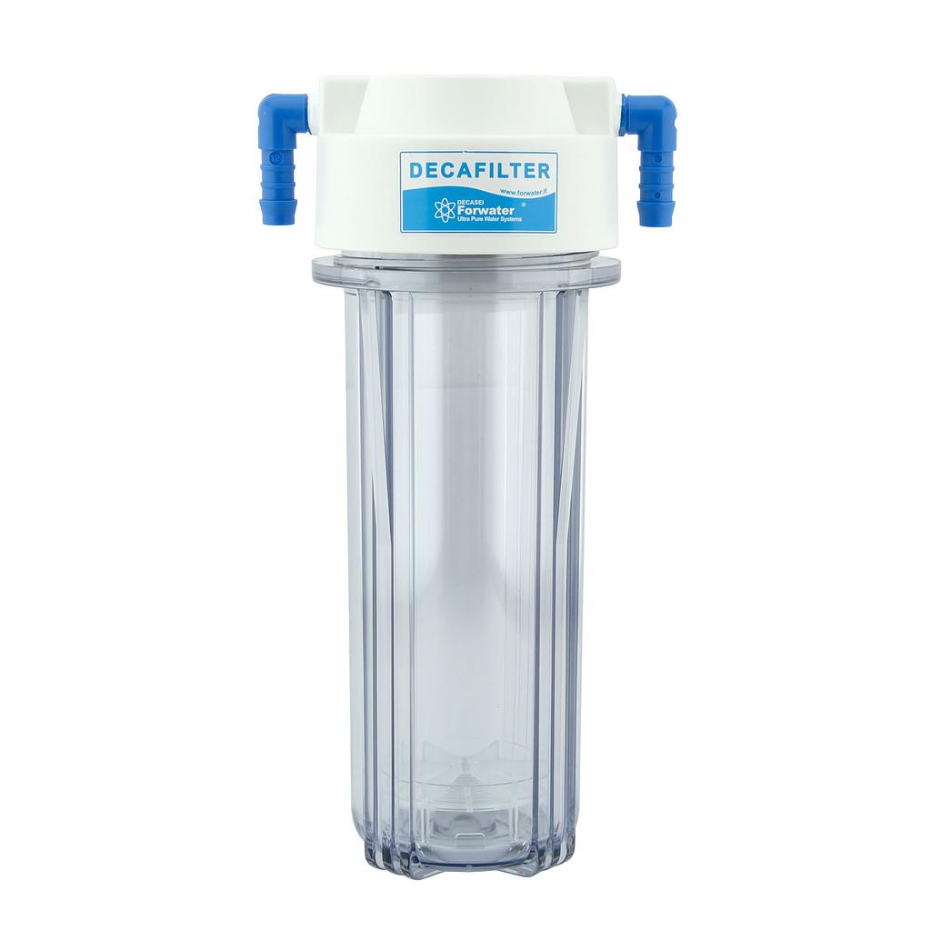 Forwater Filtro Universale Decafilter con cartuccia vuota apribile