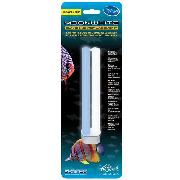 Haquoss Lampada PL 10000°K/Blu 11W attacco G23 (2PIN) per Sunshine