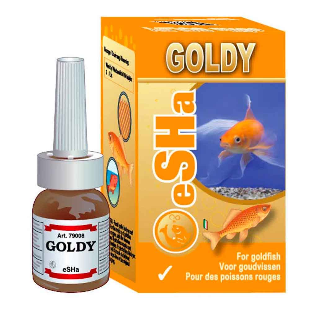 Esha Goldy Protettivo per Pesci rossi e Tartarughe 10ml