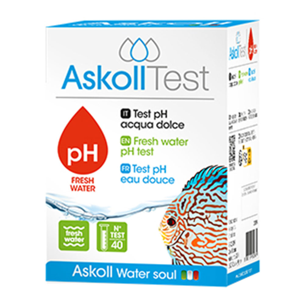 Askoll Test PH per Acqua dolce 40 misurazioni