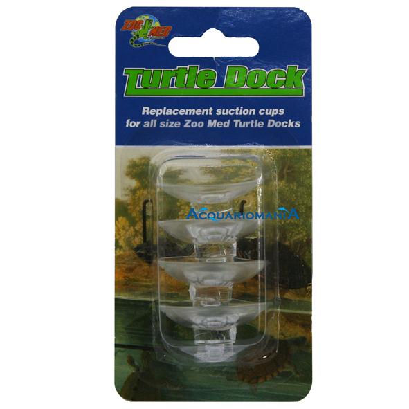 Zoomed Ricambio Ventosa Bucata per Turtle Docks 4pz