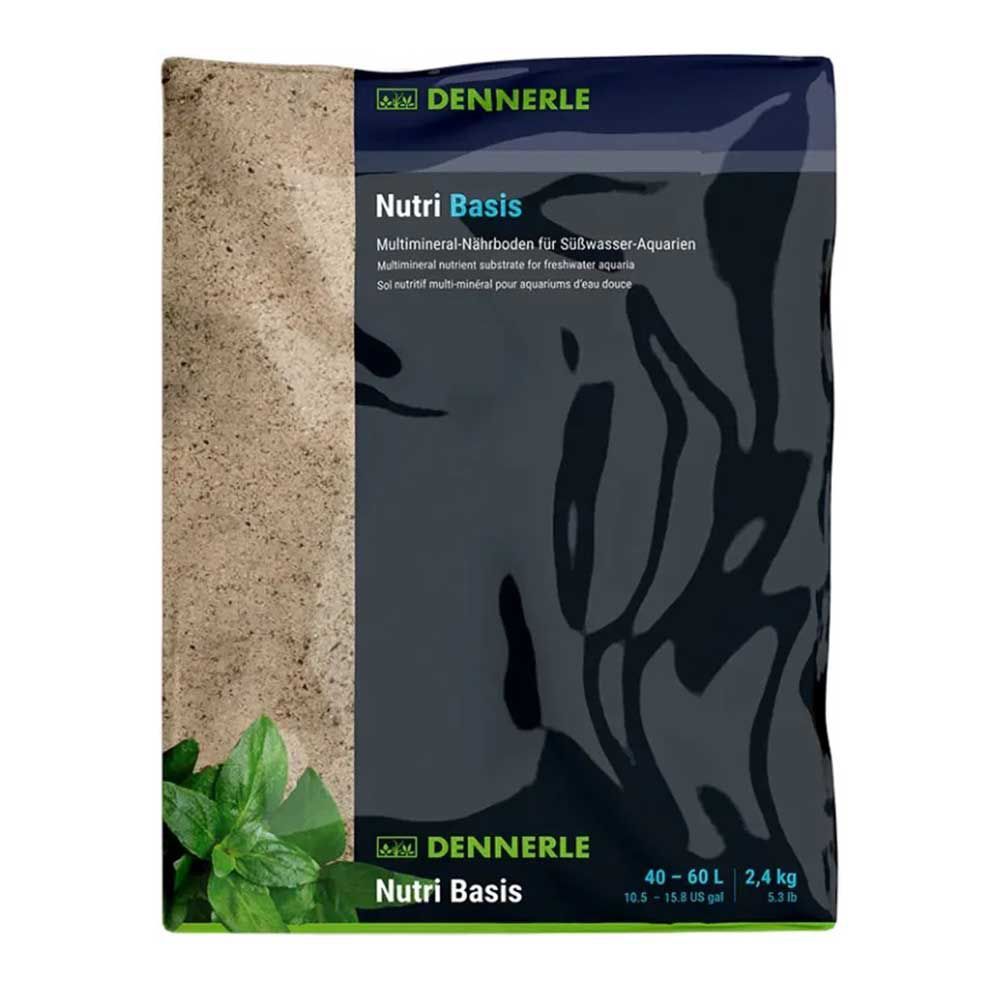 Dennerle NutriBasis 6 in 1 fondo fertile 2.4Kg per acquari 50-70lt fino a 60cm