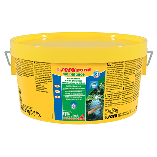 Sera Pond Bio Balance Stabilizzante KH-PH 2500 g per 50.000 l