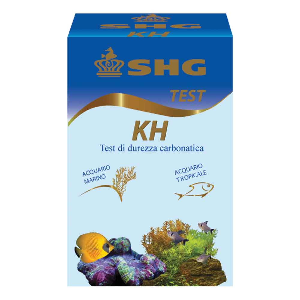 Shg Test KH Durezza carbonatica per acqua dolce 40 misurazioni