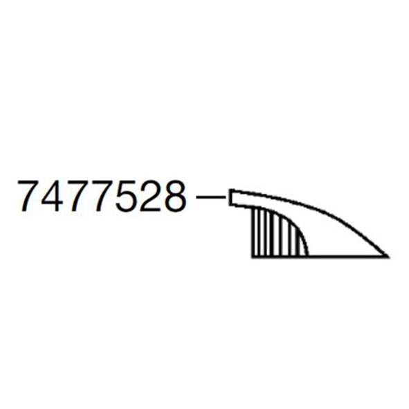 Eheim 7477528 Coperchio superiore vano batterie Aspiratifiuti