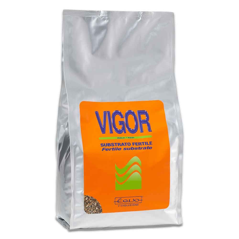 Equo Vigor Substrato fertile ricco di nutrienti 5lt per acquari di circa 100lt