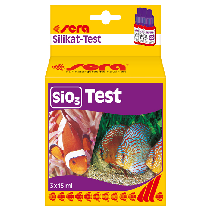 Sera Test Sio3 Silicati 3 x 15ml