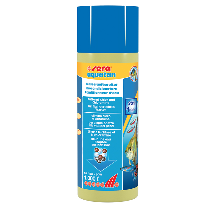 Sera Aquatan Biocondizionatore 250 ml per 1000 l
