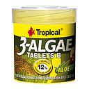 Tropical 3-Algae Tablets B 50ml 36gr 200tabs