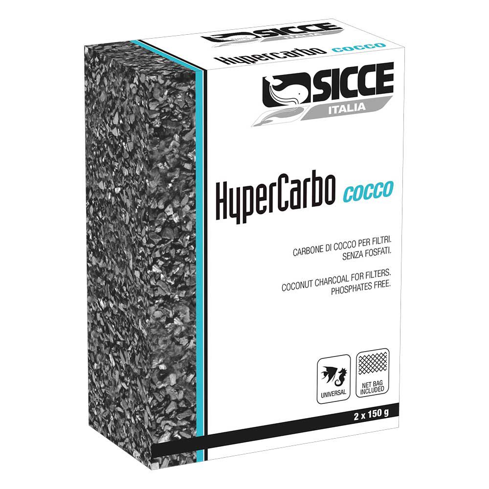 Sicce HyperCarbo Cocco Carbone attivo 2x150 g