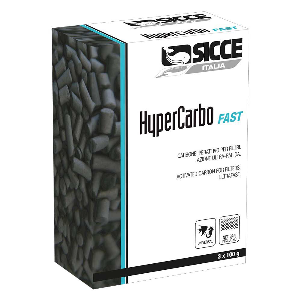 Sicce HyperCarbo Fast Carbone attivo 3x100 g