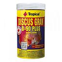 Tropical Discus Gran D-50 Plus Mangine per colori con astaxantina 250ml 110g